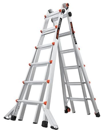 GIANT TELESCOPIC MULTI-USE LADDER
